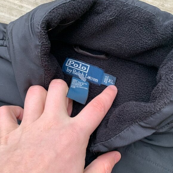 Polo Ralph Lauren Polartec Jacket XL Black - Picture 6 of 6